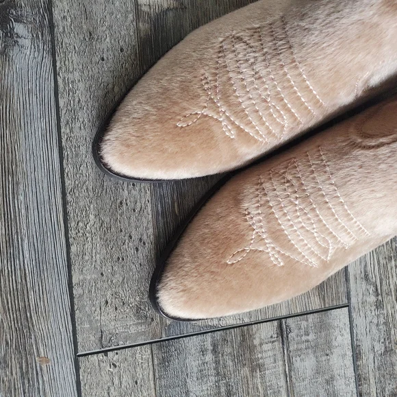 Band of gypsies borderline velvet short booties - Picture 7 of 9